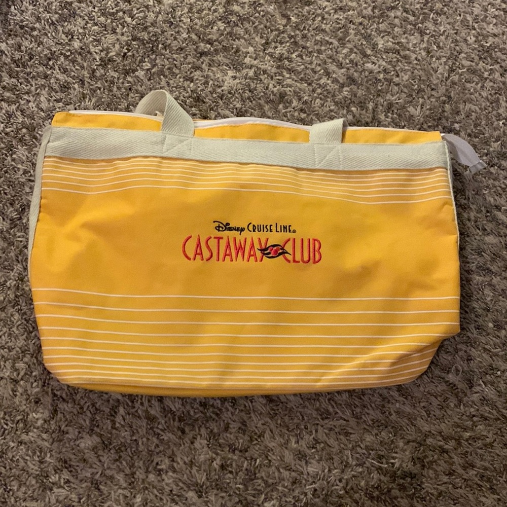 Disney cruise line castaway club tote bag
